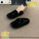 500円OFFクーポン ファーサンダル リボン レディース スリッパ サンダル 歩きやすい ぺたんこ 可愛い 秋冬 フラット ミュール ふわふわ もこもこ あったか ルームシューズ 日常 防寒 保温 オフィス ウインター あったかい かわいい 滑り止め RaogtCYU