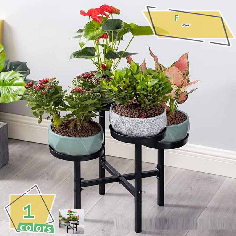 1000円OFFクーポン フラワースタンド 室内 花台 プランタースタンド ガーデンラック 階段状 植木鉢台 ..