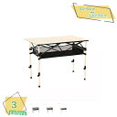 1000円OFFクーポン アウトドアテーブル キャンプテーブル 軽量 レジャーテーブル おしゃれ テーブルキャンプ テーブル キャンプ用品 折りたたみ ロール ...