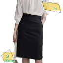 777円OFFクーポン 膝丈スカート レディース スカート 春秋 無地 ウォッシャブル 通勤 オフィス 事務服 制服 ビジネス オフィス OL ハイウエスト ユ...