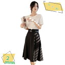 2000円OFFクーポン スカート レディース フレアスカート 可愛い 膝下丈 上品 きれいめ オフィス カジュアル ハイウエスト Aライン スカート ショート...