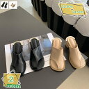 777円OFFクーポン サンダル レディース スクエアトゥ べたんこ 大きいサイズ 小さいサイズ 歩きやすい ミュール オフィスサンダル つま先 ミュールサンダ...