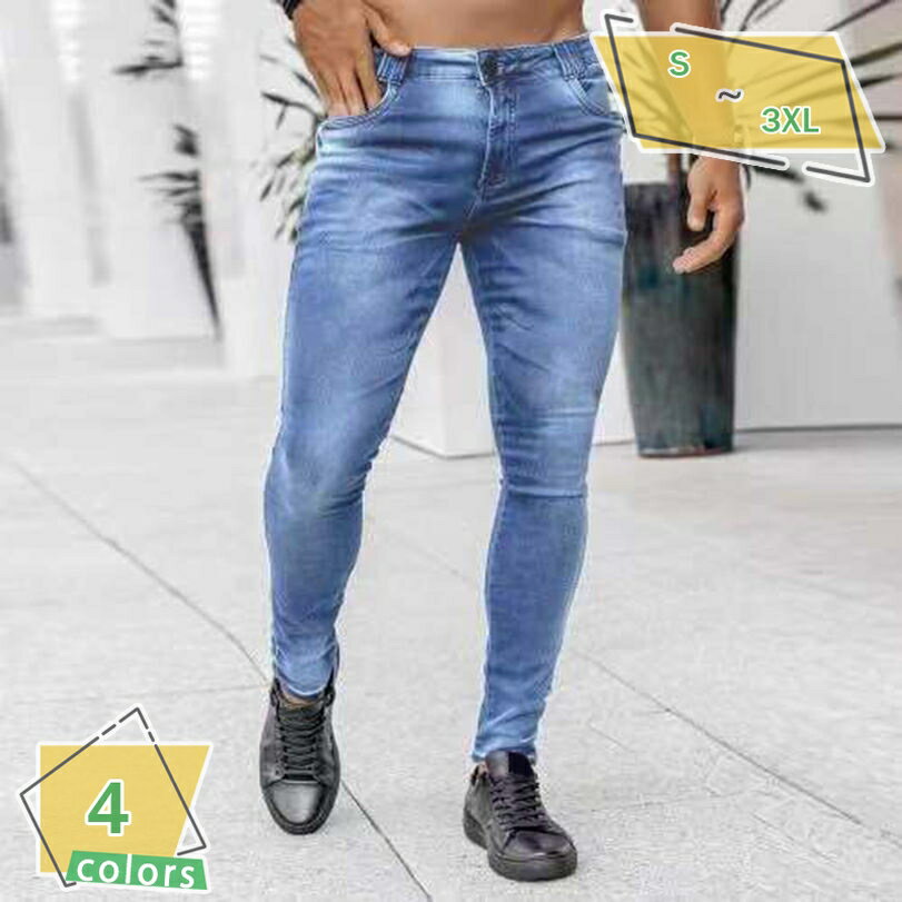 500円OFFクーポン ジーパン メンズ スキニーパンツ デニムパンツ スリムパンツ ボトムス ゴルフパンツ スリム ストレッチ アンクルパンツ ジーパン デニム ジーンズ テーパードパンツ ズボン 黒スキニー パンツ RaogtCYU
