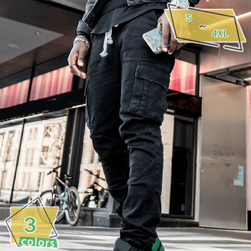 500円OFFクーポン デニムパンツ メンズ カーゴパンツ デニム パンツ ストレッチ スキニージーンズ 春夏秋冬 カッコいい スキニーパンツ RaogtCYU
