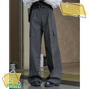 1600円OFFクーポン スラックス レディース タックパンツ ストライプ柄 カーゴパンツ ゆったり 夏 春 ワイドパンツ バギーパンツ スーツ生地 タック入り ロングパンツ 体型カバー 長ズボン ハイウエスト グ通勤 カジュアル RaogtCYU