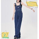 760円OFFクーポン デニムサロペット レディース オーバーオール ストレートパンツ ボトムス サロペット デニム デニムパンツ レディースサロペット 大人 学院風 春 夏 秋 ファッション キレイめ カジュアル 通学 通勤 かわいい RaogtCYU