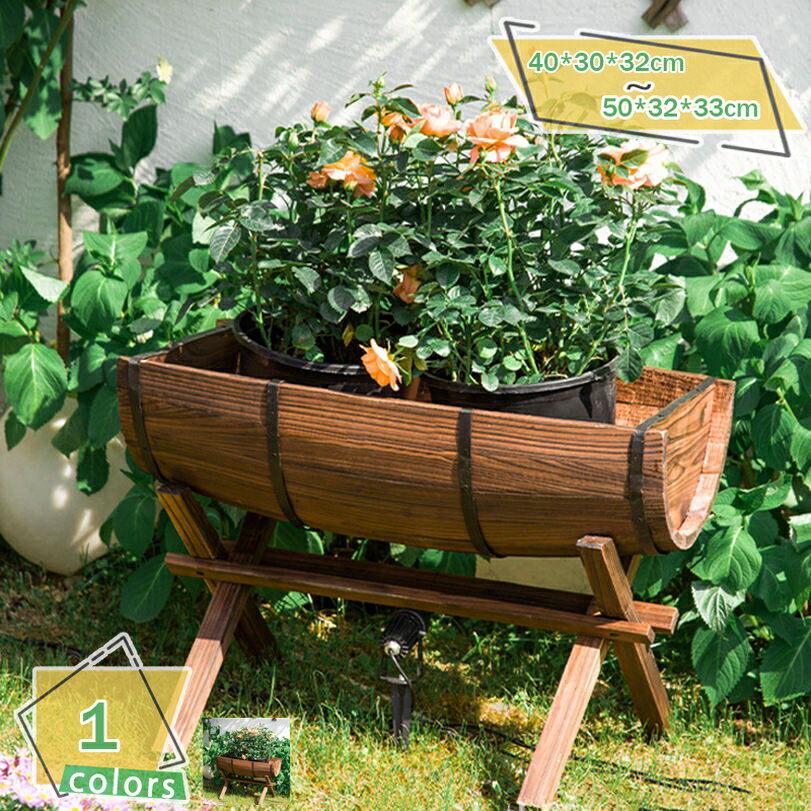 プランターボックス プランター 花壇 おしゃれ 野菜 菜園 フラワーポット 園芸 棚 ガーデニング用品 庭..