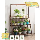 1000円OFFクーポン フラワースタンド ラック 棚 ガーデン 園芸 植物棚 花棚 植木鉢スタンド 植木鉢台 植木鉢置き ベランダ 庭 飾り台 花収納 プラン...