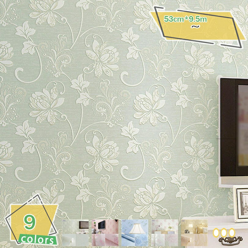 壁紙シール マスキングテープ 壁紙シール インテリアシール ピンク はがせる 田園風 凹凸 薔薇 牡丹 リメイクシート キッチンシール 北欧 防水 ウォールステッカー 花 3d 立体 トイレ 洗面所 リビング 玄関 ピンク 幅53cm×10m 花柄壁紙シール RaogtCYU