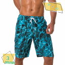 1600円OFFクーポン サーフパンツ 水着 メンズ 水陸両用 トランクス 半ズボン ボードショーツ ショートパンツ ハーフパンツ スイムウェア ポケット 吸水速乾 体型カバー 大きいサイズ 花柄 おしゃれ RaogtCYU