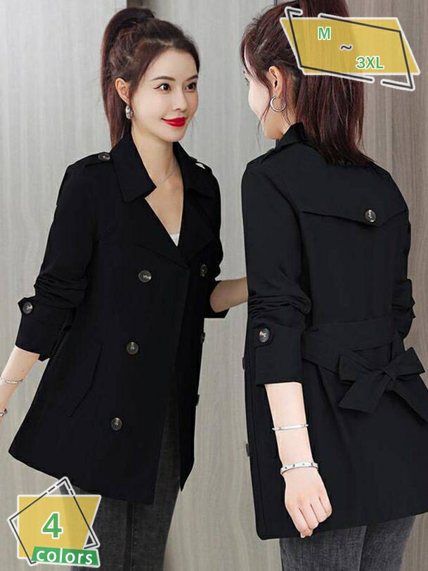 コート トレンチコート ショートコート アウター レディース 冬コーデ 大きいサイズ 50代 40代 30代 ミセス 春 秋 冬 きれいめ ドレス 結婚式 通勤 スーツ フォーマル ミドル丈 テロンチ お出かけ 旅行 着回し 細見え ギフト RaogtCYU