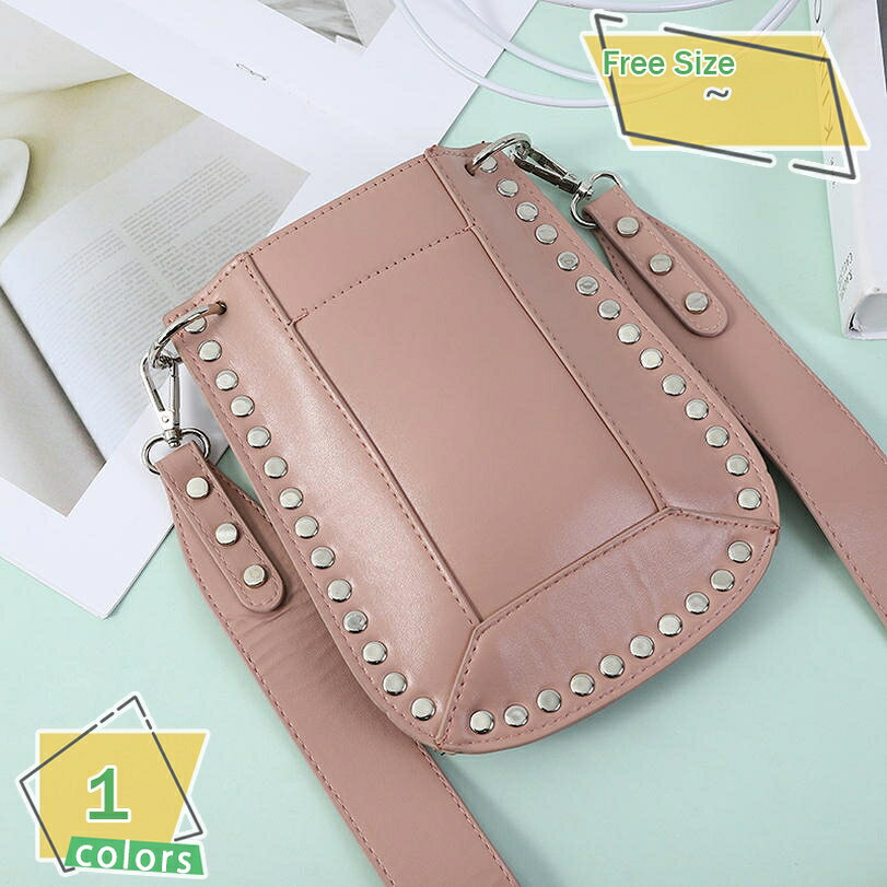300円OFFクーポン スマホポーチ レディース ショルダーバッグ 軽量 バッグ ポシェット ピンク おしゃれ カバン PU ガジェットポーチ 小銭 鍵 スマホ ポーチ スマホポシェット スマートフォン 軽い 携帯ポーチ ミニバッグ かわいい RaogtCYU saibashop01-10302176 サイバーショップ01 パッケージ画像