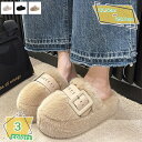 500円OFFクーポン 厚底 ミュール ファー ふわふわ 低反発 ハイヒール 6cm ラウンドトゥ プラットフォーム ぺたんこ コンフォート 秋冬 バブーシュ サンダル かかとなし スリッパ 美脚 歩きやすい 痛くない つっかけ 通勤 春 秋 冬 かわいい RaogtCYU