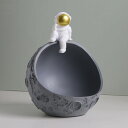 300円OFFクーポン トレイ 玄関収納 キーホルダー 宇宙飛行士 飾る 可愛い宇宙飛行士 デスクトップ収納 口紅スタンド 財布 コイン キャンディー皿 樹脂製...
