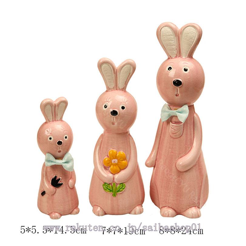 500円OFFクーポン うさぎ 置物 ガーデン ガーデニング オーナメント インテリア 陶器 装飾 オブジェ 園芸 屋外 カントリー置物 動物 庭 雑貨 飾り プレゼント 可愛い ガーデンオブジェ 置き物 盆栽飾り 屋外装飾 癒しグッズ RaogtCYU