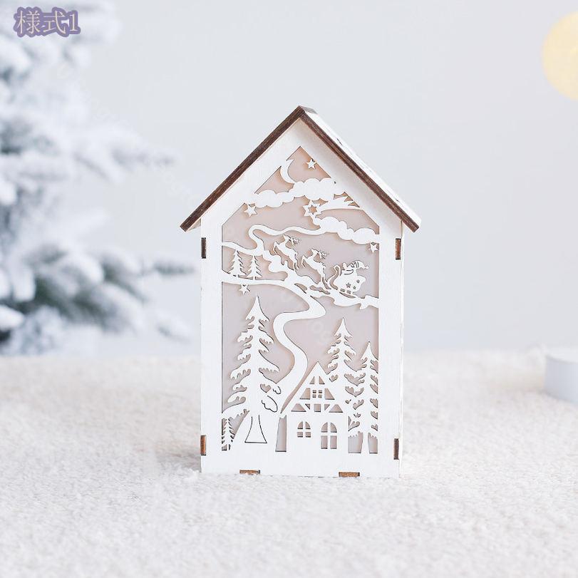 300円OFFクーポン 置物 クリスマス 飾り ライト 北欧 オーナメント ミニハウス 雰囲気作り オブジェ 置き物 DIY 小物 飾り 室内 卓上装飾 部屋 店舗 インテリア デコレーション クリスマス雑貨 クリスマスオーナメント 暖炉 装飾 パーティー RaogtCYU [2]