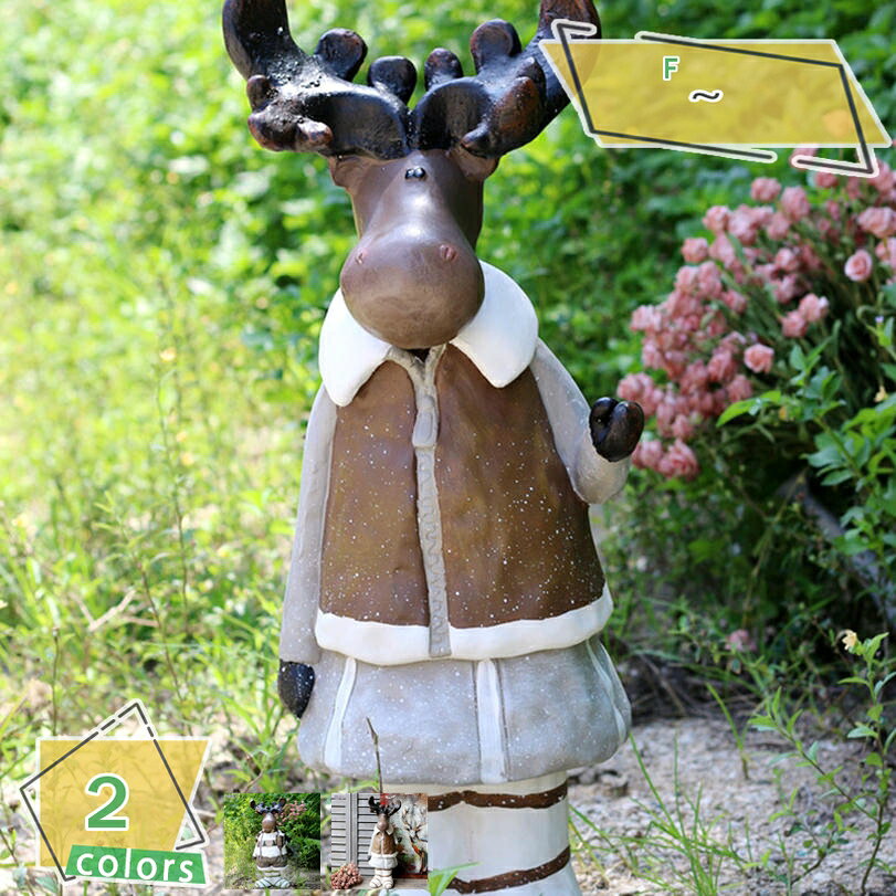 メイン素材：酸化マグネシウム【商品名】ガーデニング置物（単品）【鮮やかな画像】それぞれ丁寧にデザインされており、鮮やかな画像とディテール、そして周囲によく調和する美しい色が特徴です。【広い用途】部屋に置いても、玄関でのお迎えや庭の飾りで屋外...