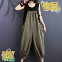 サロペット パンツ 春 夏 秋 オールインワン レディース サロペットパンツ ワイドパンツ ゆったり 体型カバー 着痩せ OL きれいめ ロング キャミ ワイドパンツ カジュアル ナチュラル 20代 30代 40代 50代 RaogtCYU