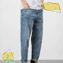 デニムパンツ メンズ ジーンズ おしゃれ 大人 ジーパン Gパン ボトムス ストレッチ テーパード 細身 スリム ヴィンテージ ビンテージ タイト カジュアル 父の日 春 夏 RaogtCYU
