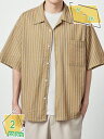 777円OFFクーポン シャツ メンズ 半袖 サマー カジュアル おしゃれ 大きいサイズ 夏服 涼しい 和柄 ワイシャツ ボタンダウン ビジネス 春服 通学 リネン 薄手 トップス スリム カーディガン エアコン対策 前開き ビーチシャツ ゴルフ RaogtCYU