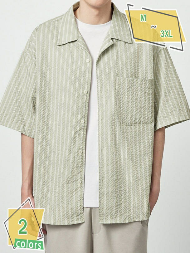 メンズ シャツ 夏服 七分袖 折り返し半袖 ファッション シンプル オシャレ ボタンアップ シャツ ワイシャツ 綿 チェック柄 大きいサイズ ゆったり 柔らかい かっこいい 春夏秋 快適な軽い カジュアル RaogtCYU