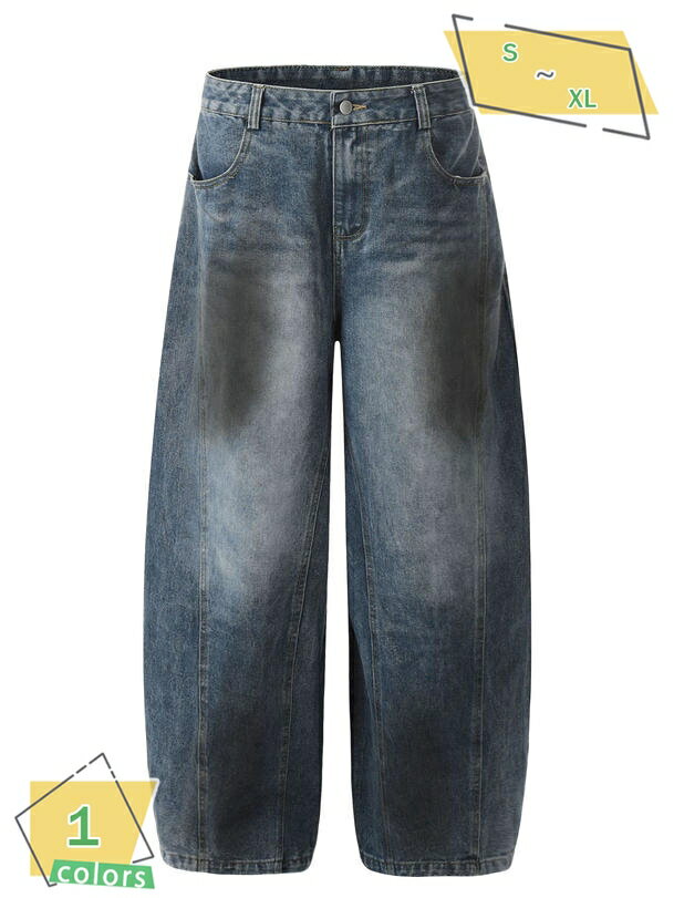 1000円OFFクーポン デニムパンツ メンズ デニム バギーパンツ ジーンズ おしゃれメンズジーパン ズボン ジーパン ボトムス ストレート アメカジ おしゃれ シンプル ストリート系 RaogtCYU