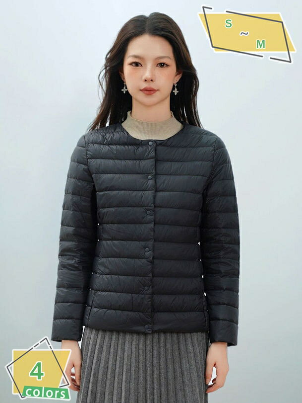 樂天商城 - ショート コート レディース ダウンコート ダウンジャケット 冬服 防寒着 あったか 大きいサイズ Aライン 体型カバー ゆったり おしゃれ フェミニン 冬 アウター 着痩せ ファッション ストリート 森ガール フェミニン RaogtCYU