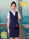 2000円OFFクーポン レディース 半袖 スーツ スカートスーツ 三点セット ブラウス+ベスト+スカート 夏服 薄手 職業服 無地 ショート丈 ビジネス アウター スリム 着痩せ フォーマル カジュアル セットアップ ミセス ママ 大きいサイズ 通勤 RaogtCYU