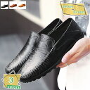 760円OFFクーポン 2way ドライビングシューズ ローファー スリッポン モカシン 本革 メンズ ビジネスシューズ 紳士靴 父の日 ブラック キャメル 革...