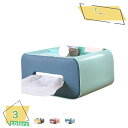 300円OFFクーポン ティッシュケース リモコンラック ティッシュボックス 化粧品収納 小物入れ 分格設計 北欧 おしゃれ 卓上 多機能収納 イエロー ブルー...