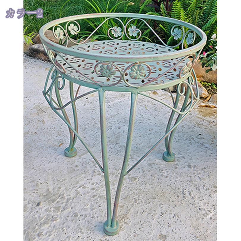 3500円OFFクーポン アイアン アンティーク調花台 エントランス プランター おしゃれ かわいいプランター 花台 プランタースタンド 室内 ディスプレイ 鉢花置き フラワースタンド オブジェ アイアン花台 安定感でおしゃれ ベランダ ガーデニング アイアン雑貨 RaogtCYU [2]