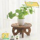500円OFFクーポン 木製植物スタンド 屋内 物スタンド 木材 植物スタンド 屋外 ラウンド スタンド ライザー 装飾用 植物 台座スタンド 木製スツール 農家 素朴な装飾ディスプレイ 自宅 庭 パティオ 装飾 ブラウン 円形 木製 植物スツール RaogtCYU