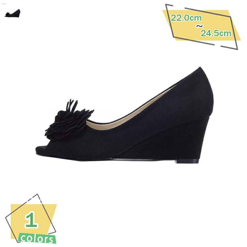 1000円OFFクーポン オフィスサンダル レディース オープントゥ ウェッジソール パンプス 美脚 痛くない 走れる ハイヒール 快適 クッション 柔軟 通気性 ナースサンダル ママ 花飾り 婦人靴 大きいサイズ ウエッジソール ぺたんこ RaogtCYU