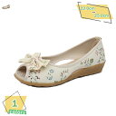 パンプス レディース オープントゥ ローヒール ウェッジソール 花柄 春 夏 秋 綿麻 走れる お出かけ 美脚パンプス 滑り止め 卒園式 パーティー 披露宴 コンフォート 防滑 痛くない 歩きやすい 楽チン 冠婚葬祭 RaogtCYU