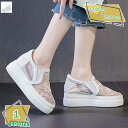 1000円OFFクーポン インヒールスニーカー ヒール7cm 疲れない レディース サイドゴア スニーカー 小さいサイズ インヒール スリッポン 厚底 ローカット オシャレ ローファー 大きいサイズ 春秋 レディース 厚底 スリッポン 美脚 RaogtCYU(4)