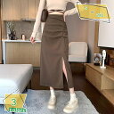 500円OFFクーポン スカート レディース かわいい シンプル カジュアル きれいめ ガーリー 大人かわいい フェミニン プラウフレアスカートマキシ丈 ロング...