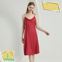 760円OFFクーポン 女性のスリープドレス シルキーフルスリップセクシーなレースランジェリーVネックネグリジェサテンロングスリップパジャマセクシーなナイトウェ...