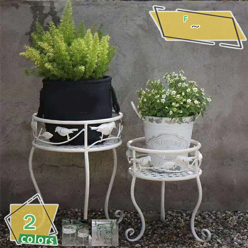 1000円OFFクーポン フラワースタンド アイアン 花台 鉢スタンド 植木鉢台 植木鉢スタンド フラワーラッ..