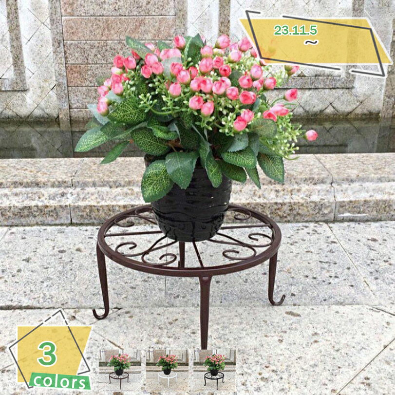 760円OFFクーポン プランタースタンド おしゃれ のせるんです フラワースタンド アイアン 花台 屋外 アンティーク プランター スタンド 鉢 ガーデニング プランター台 園芸 鉢置き 観葉植物 バルコニー ベランダ テラス 多肉植物 盆栽3個セット 室内 台 花台 ス RaogtCYU