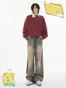 777円OFFクーポン デニムパンツ メンズ ワイド ジーンズ ジーンズ ジーパン Gパン バギーパンツ ダメージ加工 メンズファッション ズボン ヒップホップ ストリート系 カジュアル RaogtCYU
