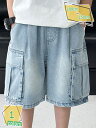 1600円OFFクーポン 子供服 男の子 デニムパンツ 夏服 ショートパンツ 子ども服 キッズ デニム ウエストゴム ジーパン カジュアル かっこいい おしゃれ RaogtCYU