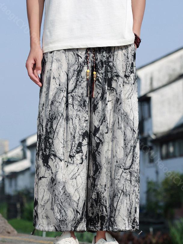 500円OFFクーポン サルエルパンツ メンズ ボトムス 夏 バルーンパンツ 体型カバー ゆったり 大きいサイズ ダンス プレゼント カジュアル RaogtCYU