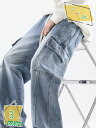 760円OFFクーポン カーゴパンツ メンズ ワークパンツ デニムパンツ メンズ ジーンズ ワイドパンツ ゆったり ワイドデニム 側面ポケット イージーパンツ RaogtCYU