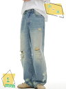 777円OFFクーポン デニムパンツ メンズ ジーンズ ジーパン Gパン ストレート ワイドデニム バギーパンツ 太め ゆったり カジュアル 通学 通勤 おしゃれ 春 夏 秋 RaogtCYU