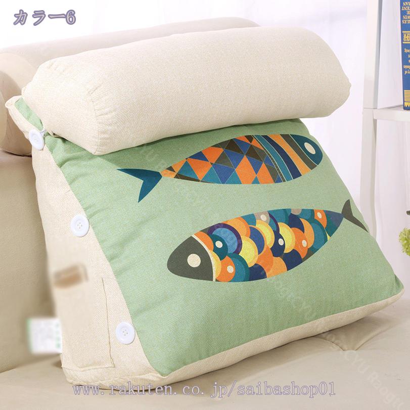 500円OFFクーポン バックレストクッション ヘッドボード 三角 クッション 背もたれ ベッド せもたれ クッション ベッド ソファー用 読書用クッション 低反発 レストクッション 耐摩耗性 誕生日 プレゼント 多用途クッション 腰当て 腰枕 RaogtCYU