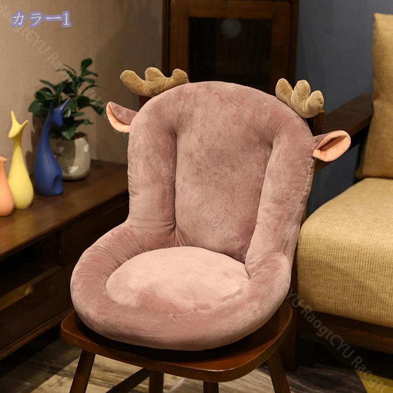 500円OFFクーポン クッション 椅子用クッション チェア チェアクッション 背もたれ 座布団 椅子用 長座布団 ロングクッショ 椅子 クッション 寒冷対策 こたつ 冷え対策 冷え 省エネ デスク 椅子型クッション 車内用 オフィス インテリア RaogtCYU [2]