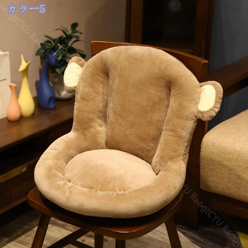 500円OFFクーポン クッション 椅子用クッション チェア チェアクッション 背もたれ 座布団 椅子用 長座布団 ロングクッショ 椅子 クッション 寒冷対策 こたつ 冷え対策 冷え 省エネ デスク 椅子型クッション 車内用 オフィス インテリア RaogtCYU [3]