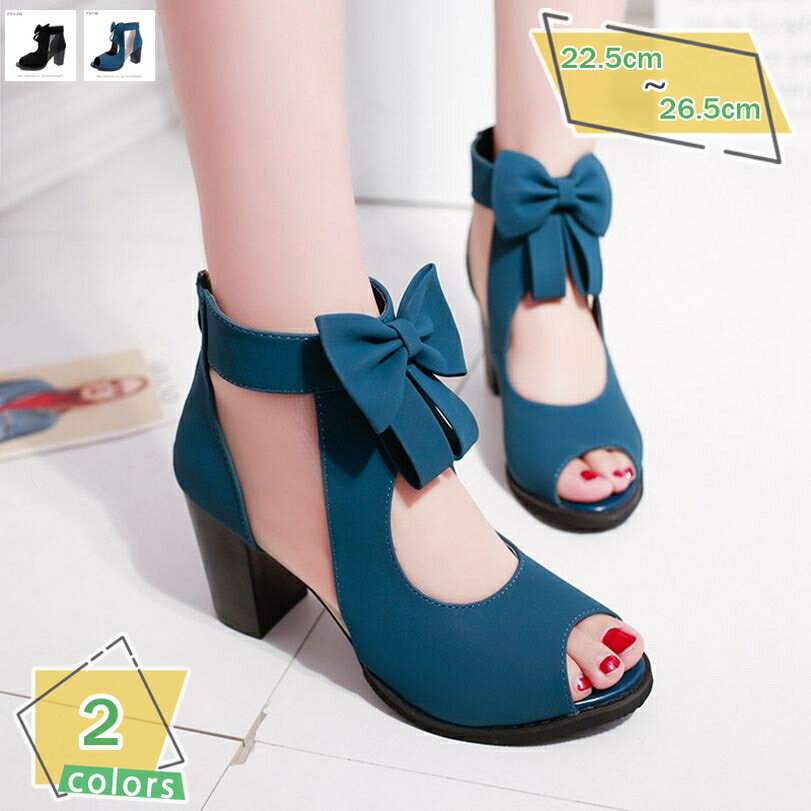 1000円OFFクーポン レディース ブーツサンダル 厚底 サマーブーツ ファスナー付き アンクルブーティ 春ブーツ 夏ブーツ ブーサン おしゃれ シンプルデザイン オープントゥ サンダルブーツ パーティ キャバ RaogtCYU