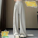 イージー ワイドパンツ レディース 涼しい 夏 薄手 ゆったり きれいめ ズボン ルームウェア 無地 楽ちん ゆったり ウエストゴム 通気性 柔らかい ボトムス シンプル カジュアル ナチュラル おしゃれ 大人 RaogtCYU