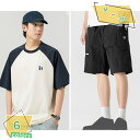 メンズ セットアップ 夏服 上下セット 2点セット ジャージ ルームウェア ハーフパンツ スポーツウェア tシャツ ショートパンツ スウェット 半袖 ゆったり ...
